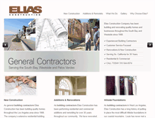 Tablet Screenshot of eliasbuilds.com